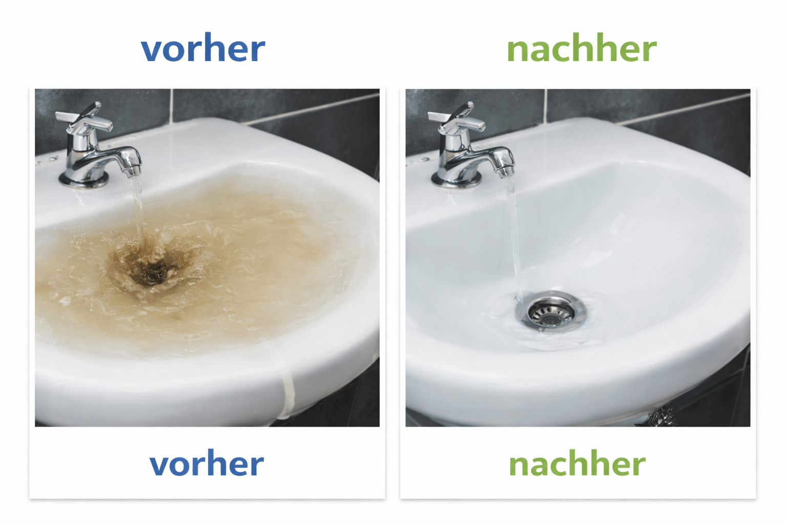 Badezimmer Waschbecken Verstopfung in Wien lösen